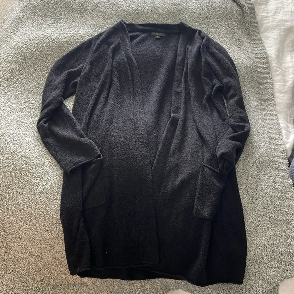 Long black barefoot dreams sweater
